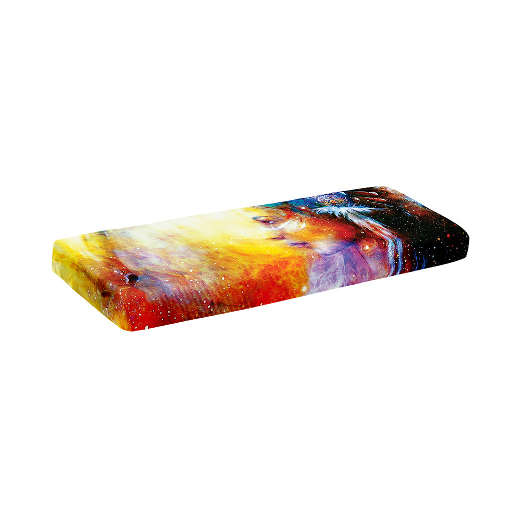 Galaxy Native Indian Woman Print Piano Keyboard Cover