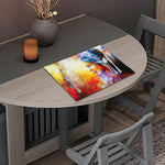 Galaxy Native Indian Woman Print Placemat