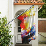 Galaxy Native Indian Woman Print Polyester Flag