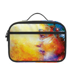 Galaxy Native Indian Woman Print Portable Lunch Bag