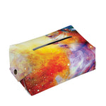 Galaxy Native Indian Woman Print Rectangle Tissue Box Cover