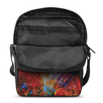 Galaxy Native Indian Woman Print Rectangular Crossbody Bag