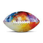 Galaxy Native Indian Woman Print Rugby Ball
