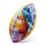 Galaxy Native Indian Woman Print Rugby Ball