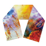 Galaxy Native Indian Woman Print Scarf
