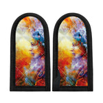 Galaxy Native Indian Woman Print Skillet Handle Cover