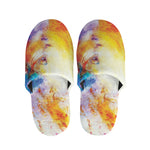 Galaxy Native Indian Woman Print Slippers