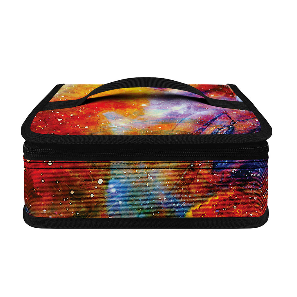 Galaxy Native Indian Woman Print Small Lunch Bag