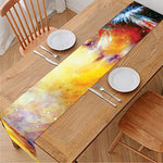 Galaxy Native Indian Woman Print Table Runner