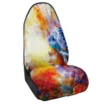 Galaxy Native Indian Woman Print Waterproof Car Seat Cover