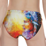 Galaxy Native Indian Woman Print Women's Panties