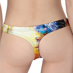 Galaxy Native Indian Woman Print Women's Thong