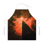 Galaxy Pyramid Print Adjustable Apron
