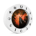 Galaxy Pyramid Print Alarm Clock