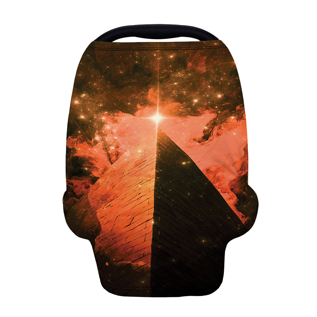 Galaxy Pyramid Print Baby Seat Cover