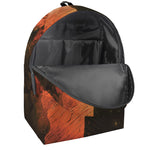 Galaxy Pyramid Print Backpack