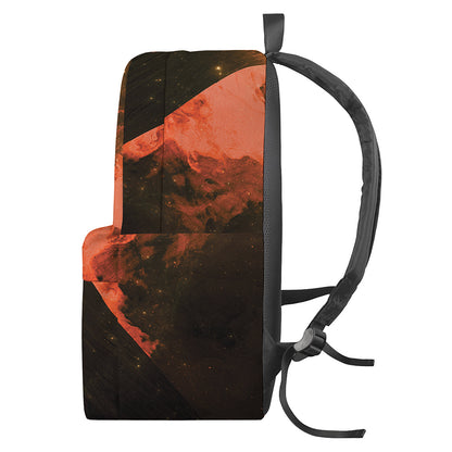 Galaxy Pyramid Print Backpack