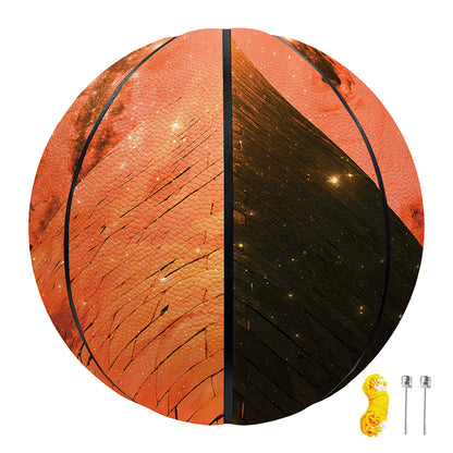 Galaxy Pyramid Print Basketball