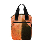 Galaxy Pyramid Print Bible Tote Bag