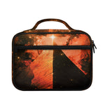 Galaxy Pyramid Print Briefcase Bible Bag
