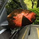 Galaxy Pyramid Print Car Side Mirror Covers