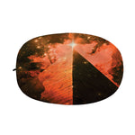 Galaxy Pyramid Print Car Side Mirror Covers