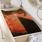 Galaxy Pyramid Print Changing Pad Cover