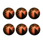 Galaxy Pyramid Print Coaster Set