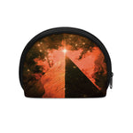 Galaxy Pyramid Print Coin Purse