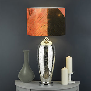 Galaxy Pyramid Print Drum Lamp Shade