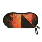 Galaxy Pyramid Print Glasses Case