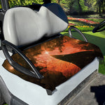 Galaxy Pyramid Print Golf Cart Seat Cover