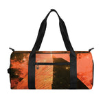 Galaxy Pyramid Print Gym Bag