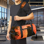 Galaxy Pyramid Print Gym Bag