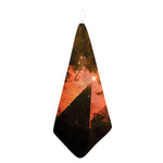 Galaxy Pyramid Print Hand Towel