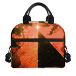 Galaxy Pyramid Print Insulated Lunch Bag