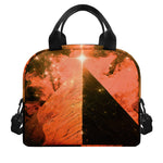 Galaxy Pyramid Print Insulated Lunch Bag