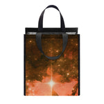 Galaxy Pyramid Print Insulated Lunch Tote