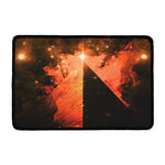 Galaxy Pyramid Print Kitchen Mat