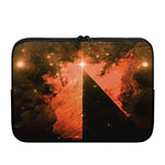 Galaxy Pyramid Print Laptop Sleeve