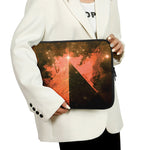 Galaxy Pyramid Print Laptop Sleeve