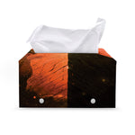 Galaxy Pyramid Print Leather Tissue Box Cover