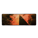 Galaxy Pyramid Print Long Kitchen Mat
