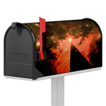 Galaxy Pyramid Print Mailbox Cover