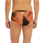 Galaxy Pyramid Print Men's Briefs