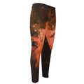 Galaxy Pyramid Print Men's Compression Pants