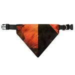 Galaxy Pyramid Print Over The Collar Dog Bandana