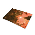 Galaxy Pyramid Print Pet Cooling Mat Cover