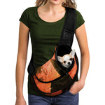 Galaxy Pyramid Print Pet Sling Carrier