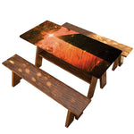 Galaxy Pyramid Print Picnic Table Cover
